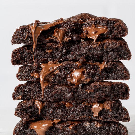 Double Chocolate Chip Cookies - Recipe photo by cookiedoughdiaries