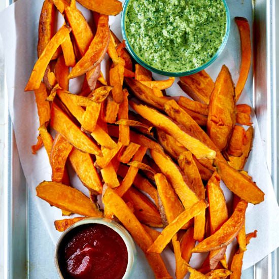 Baked Sweet Potato Fries - Recipe photo by proportionalplate