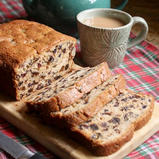 Gluten Free Scottish Tea Bread - Recipe photo by christinascucina