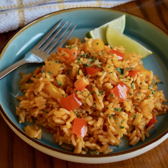 mexican red rice (arroz rojo) - Recipe photo by whatjessicabakednext