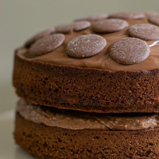 Cadbury's Dairy Milk Chocolate Cake - Recipe photo by LizzieLikes