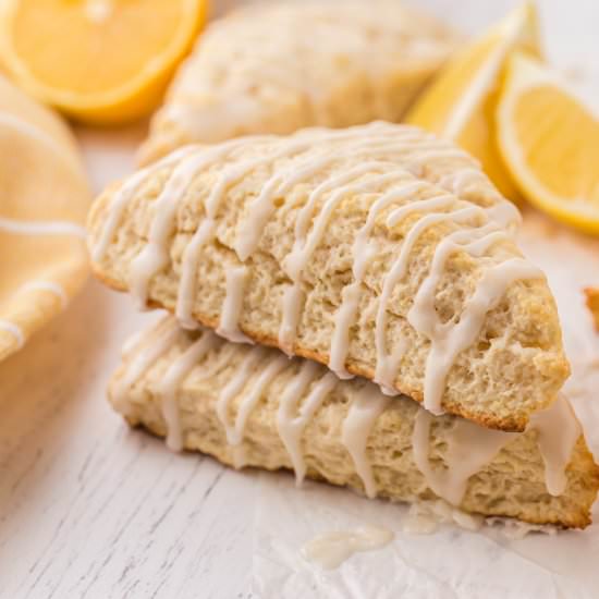 Lemon Scones - Recipe photo by pumpkinnspice