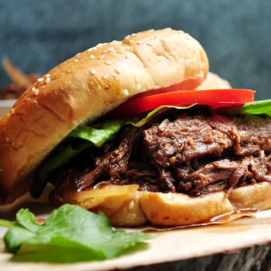 Tangy Barbecue Beef Burgers - Recipe photo by StreetSmart Kitchen