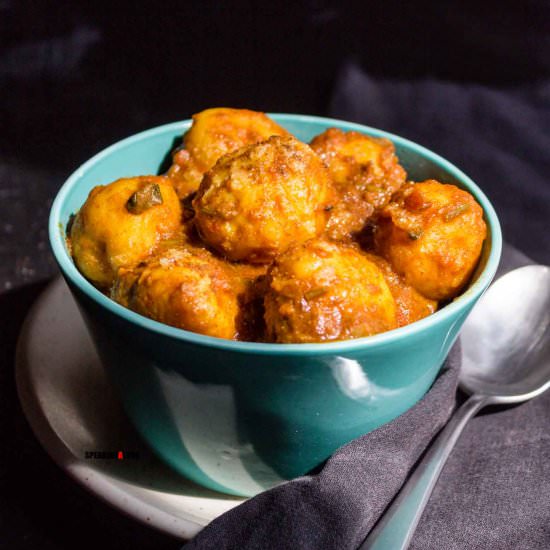 Baby Potato Curry - Recipe photo by speakingaloud