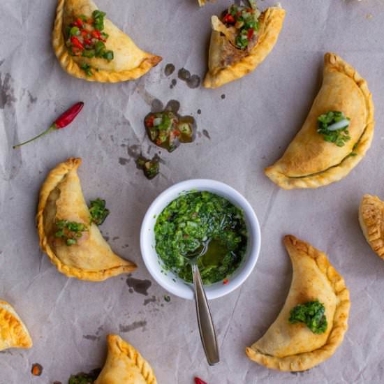 Vegan Empanadas - Recipe photo by Ourplantbasedworld