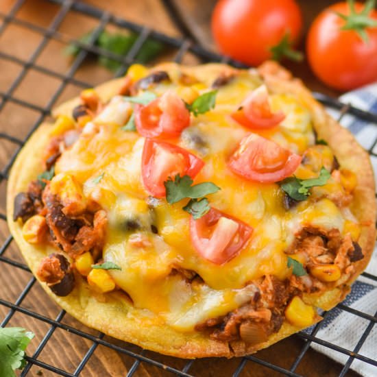 Chicken Tostadas - Recipe photo by simplejoy