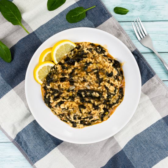 Greek Spinach and Rice - Recipe photo by fooodlove