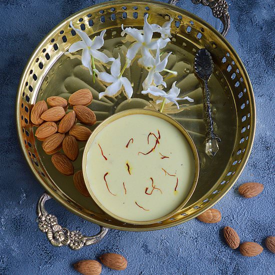 Almond Kheer - Recipe photo by Sharmila Kingsly