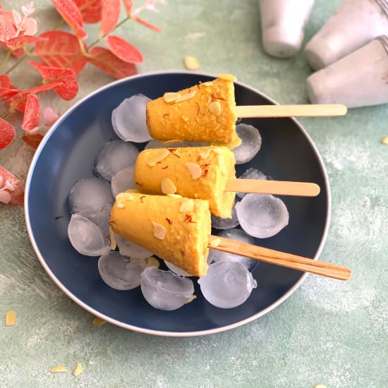 Kesar Badam Kulfi - Recipe photo by cookwithrenu
