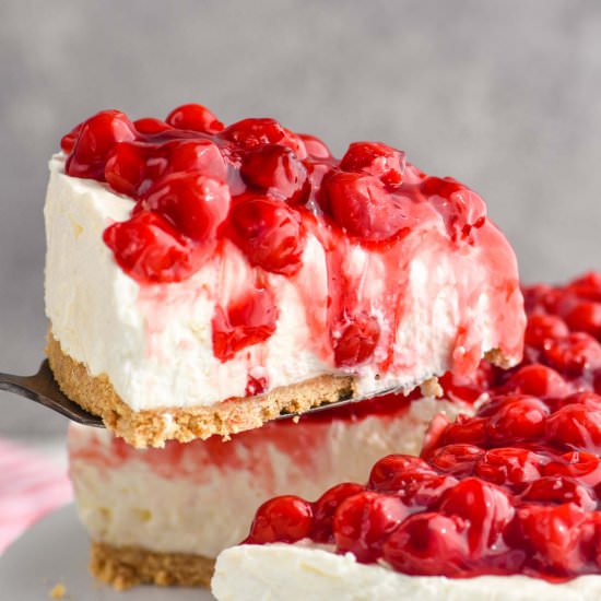 Cherry Cheesecake - Recipe photo by simplejoy