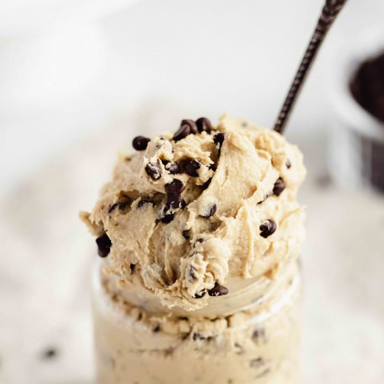 Brown Butter Edible Cookie Dough - Recipe photo by FlouringKitchen