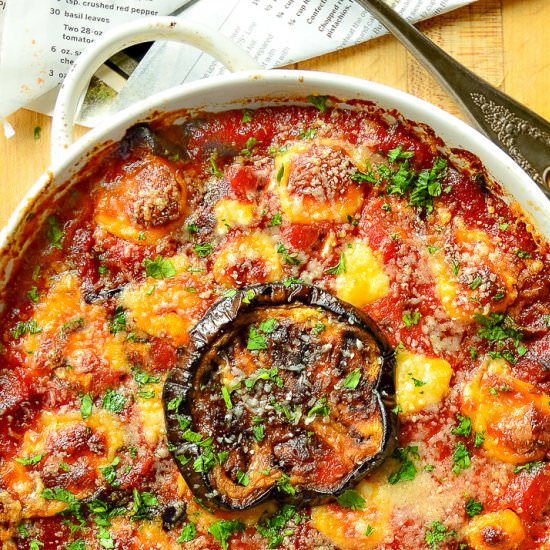 Spicy Eggplant Gratin - Recipe photo by thisishowicook