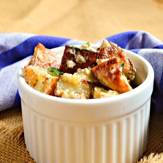 Roasted Potato Salad with Aioli - Recipe photo by thisishowicook