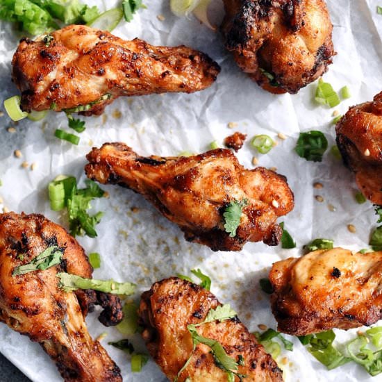 Air Fryer Crispy Chicken Wings - Recipe photo by thesubversivetable