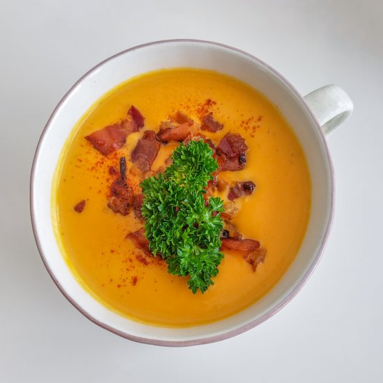 Sweet Potato Soup - Recipe photo by bluejeancorner