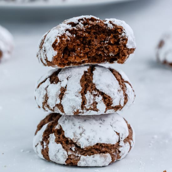 Chocolate Crinkle Cookies - Recipe photo by ToSimplyInspire
