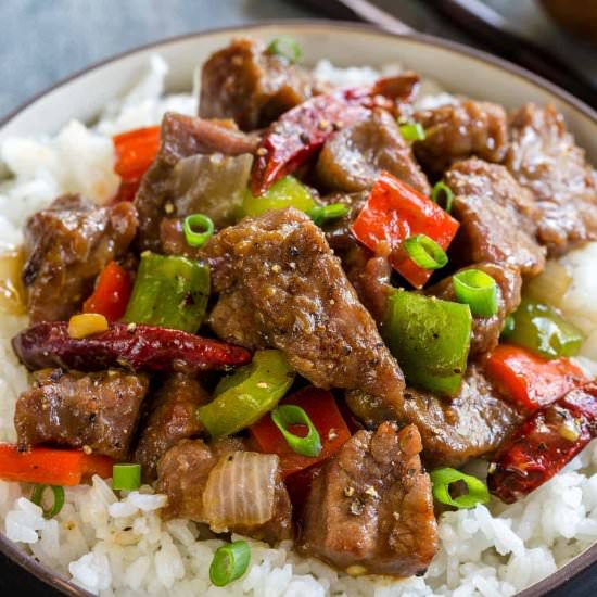 Mongolian Beef - Recipe photo by Jessica Gavin