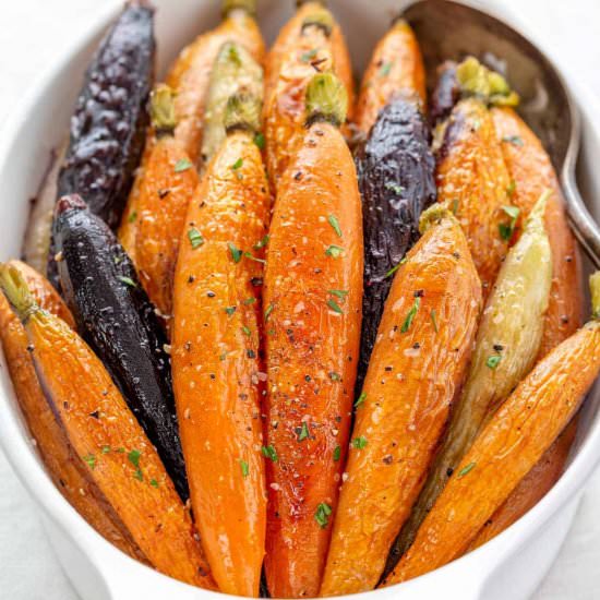 Roasted Carrots - Recipe photo by Jessica Gavin