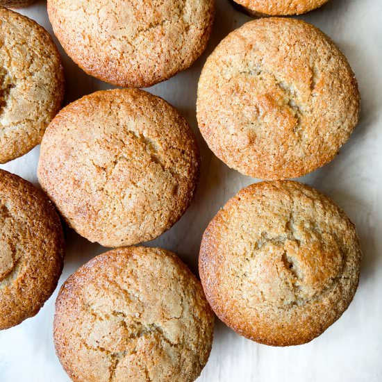 Banana Walnut Protein Muffins - Recipe photo by Sugarylogic