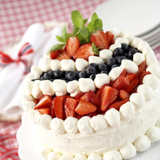 Bløtkake – Norwegian Cream Cake - Recipe photo by nordicrecipebox