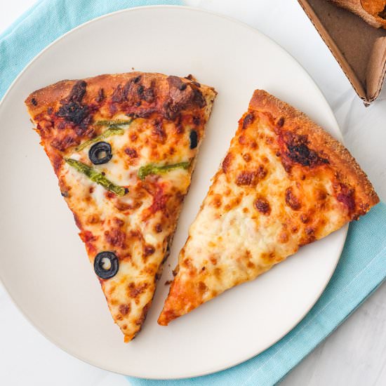The Best Way to Reheat Pizza - Recipe photo by toaster oven love