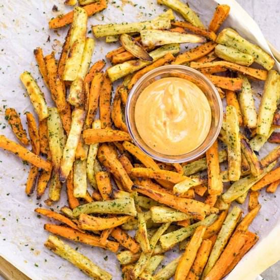 Baked Sweet Potato Fries - Recipe photo by whippeditup