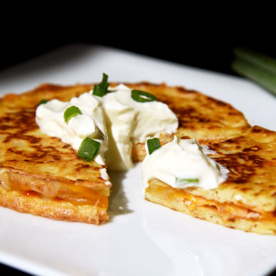 Keto Quesadilla - Recipe photo by WhiskingMama