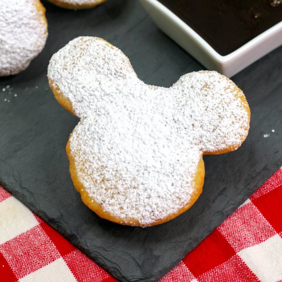 Mickey Beignets - Recipe photo by BakingBeauty