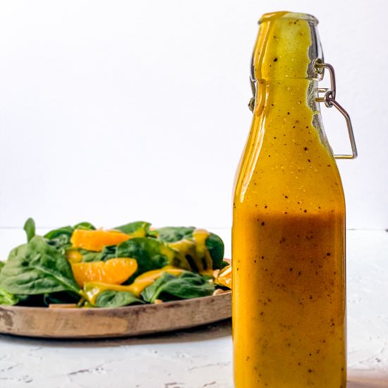 Homemade Mango Chutney Vinaigrette - Recipe photo by joyfueleats