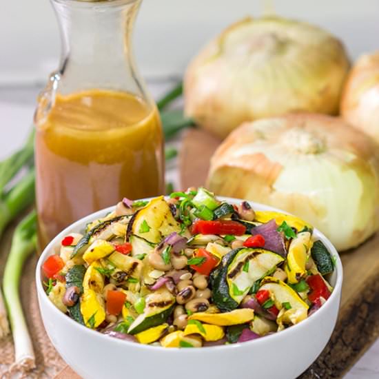 Black Eyed Pea Salad - Recipe photo by spicedblog