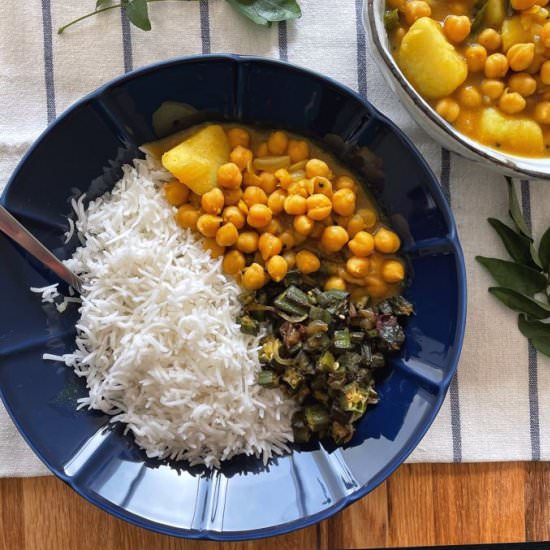 Chickpea Potato Curry - Recipe photo by butfirstchai