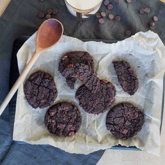 Vegan Chocolate Orange Cookies - Recipe photo by Veganbaker