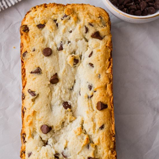 Chocolate Chip Pound Cake - Recipe photo by justastasty