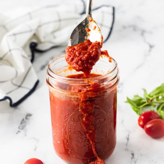 New York-Style Pizza Sauce - Recipe photo by stateofdinner