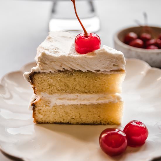 Almond Layer Cake - Recipe photo by kickassbaker