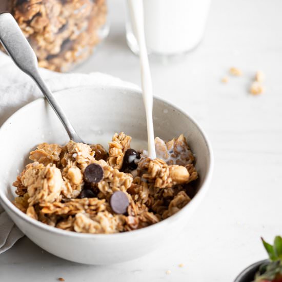 tahini granola - Recipe photo by withspice
