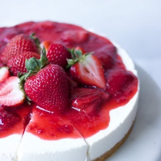 No-Bake Cheesecake - Recipe photo by hellobakedbyblair