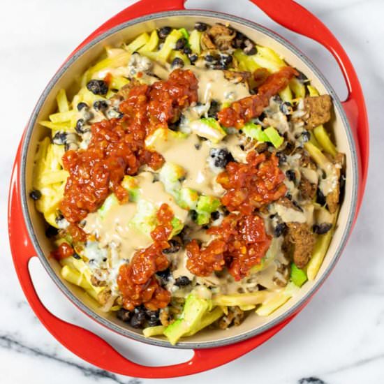 Loaded Fries - Recipe photo by contentednesscooking