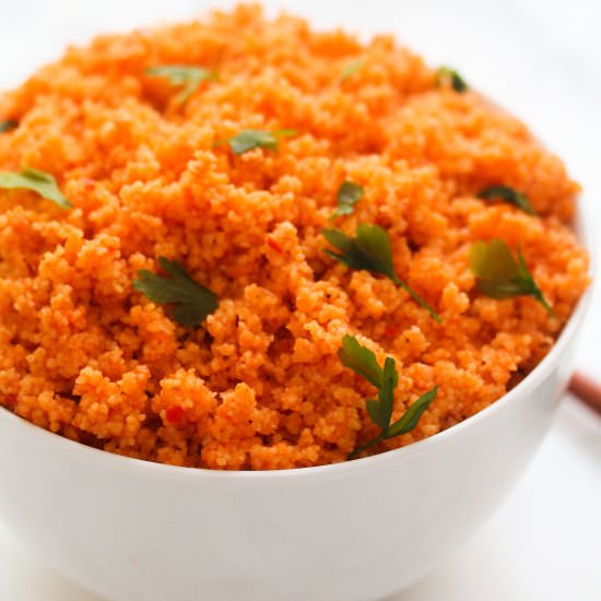 Moroccan Tomato Couscous Recipe - Recipe photo by Simshomekitchen