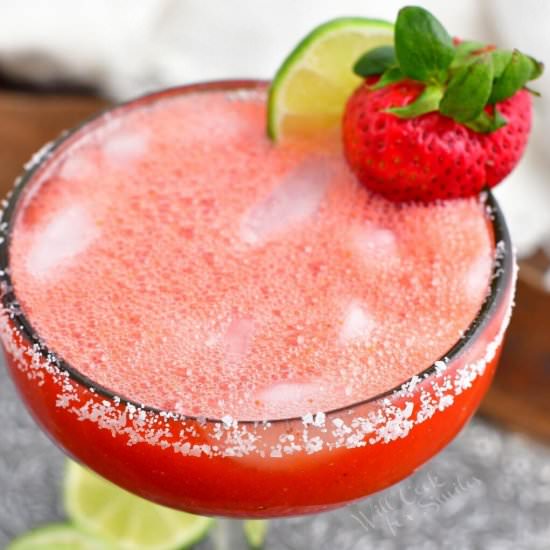 Strawberry Margarita - Recipe photo by WillCookForSmiles