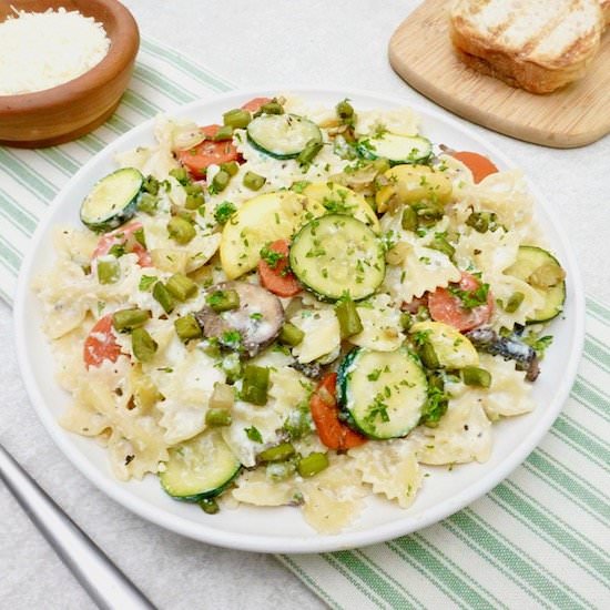Farfalle Primavera - Recipe photo by anothertablespoon