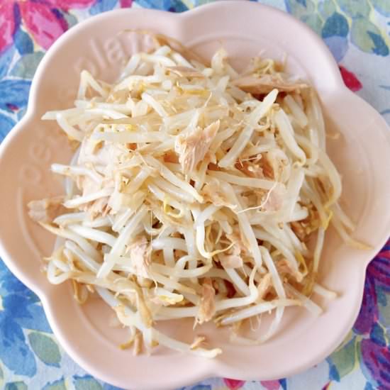 5 MIN Tuna Bean Sprouts - Recipe photo by ochikeron