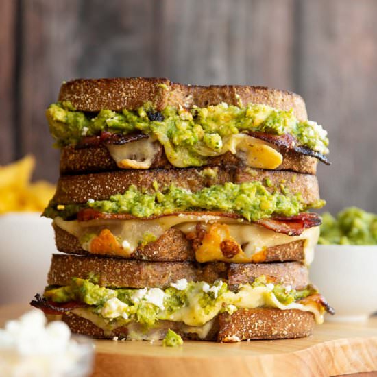 Guacamole Grilled Cheese - Recipe photo by somethingaboutsandwiches