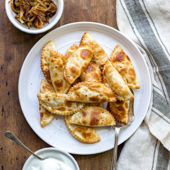 Air Fryer Pierogies - Recipe photo by veggie desserts