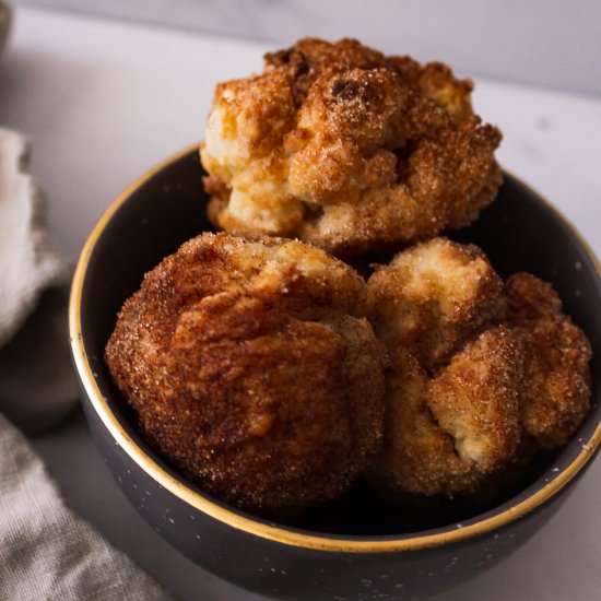 Air Fryer Cinnamon Bites - Recipe photo by justastasty