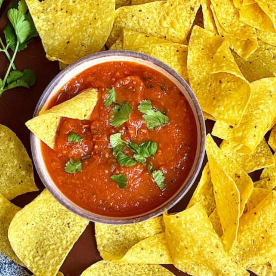 Instant Pot Salsa Roja - Recipe photo by tastyoven