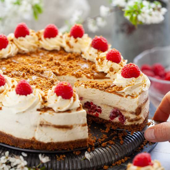 Biscoff Cheesecake – No-bake - Recipe photo by littlesugarsnaps