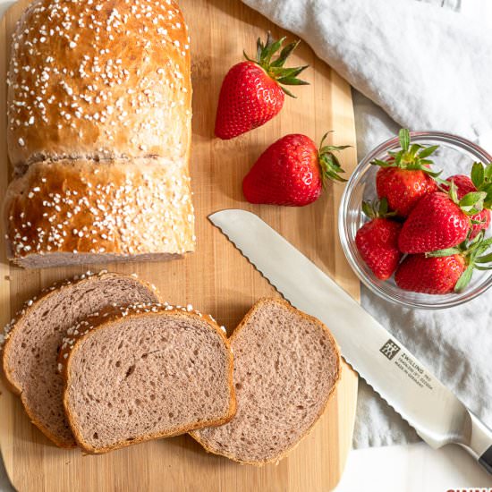 Strawberry Brioche - Recipe photo by Cinnamon Shtick