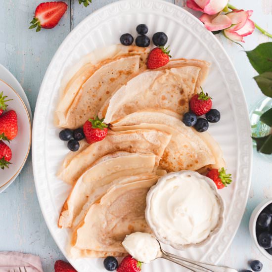 How To Make Classic French Crêpes - Recipe photo by Cakes By Chichi