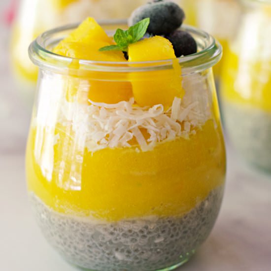 Mango Chia Pudding - Recipe photo by Elke living